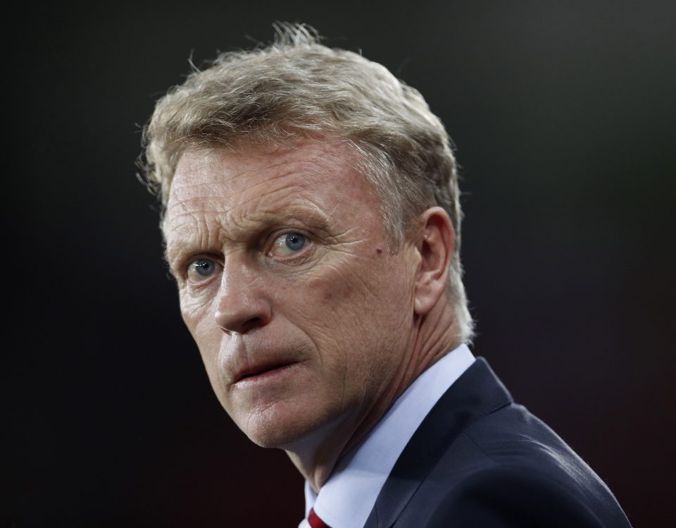  David Moyes took a roasting from Everton fans during the 3-0 defeat