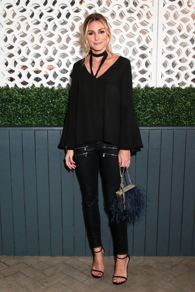  Olivia Palmero went for a more relaxed style