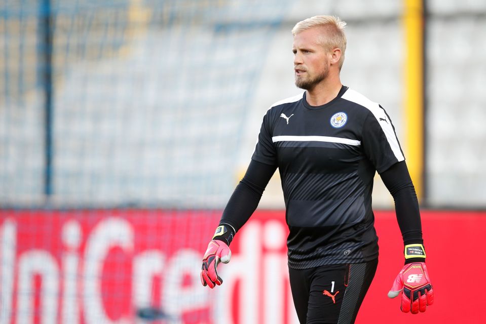  Kasper Schmeichel is back in training