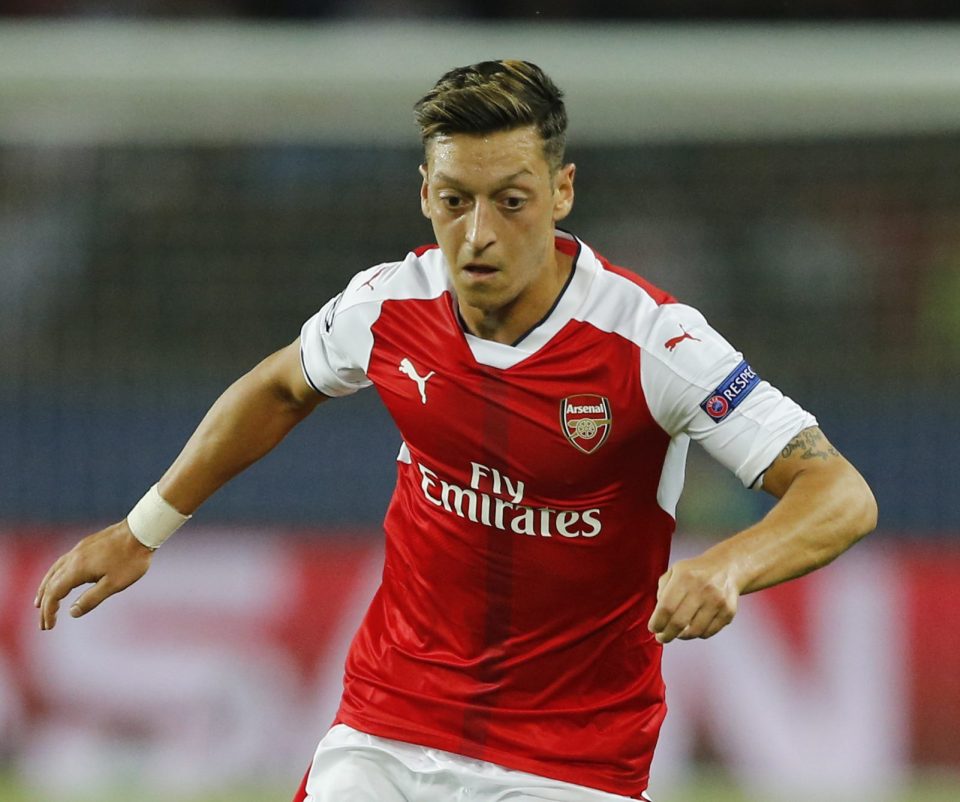 Mesut Ozil wont be winning the Champions League with Arsenal any time soon