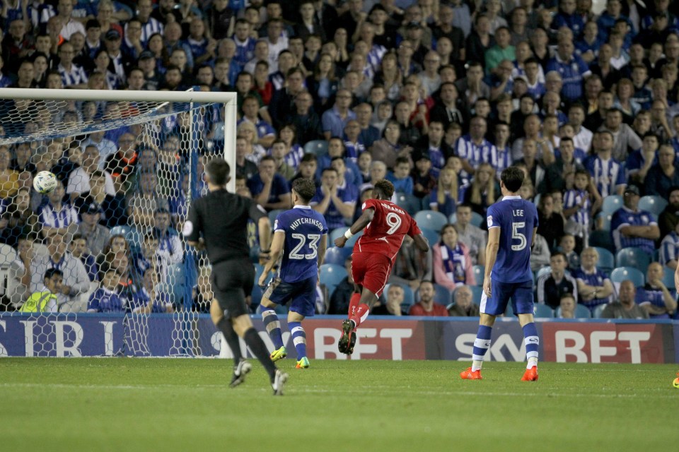  Tammy Abraham took his tally to eight for the season as he netted twice for Bristol City