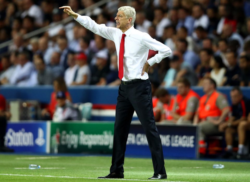 Wengers Arsenal are unlikely to be challenging for the grand prize this season