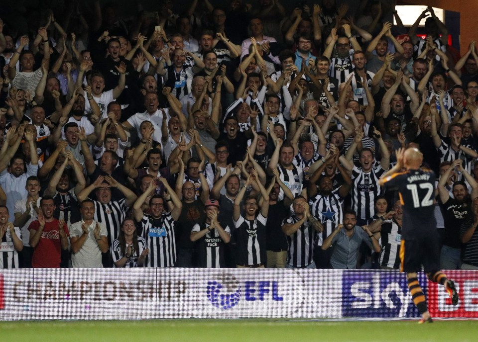  Jonjo Shelvey netted a double in Toons 6-0 rout of QPR