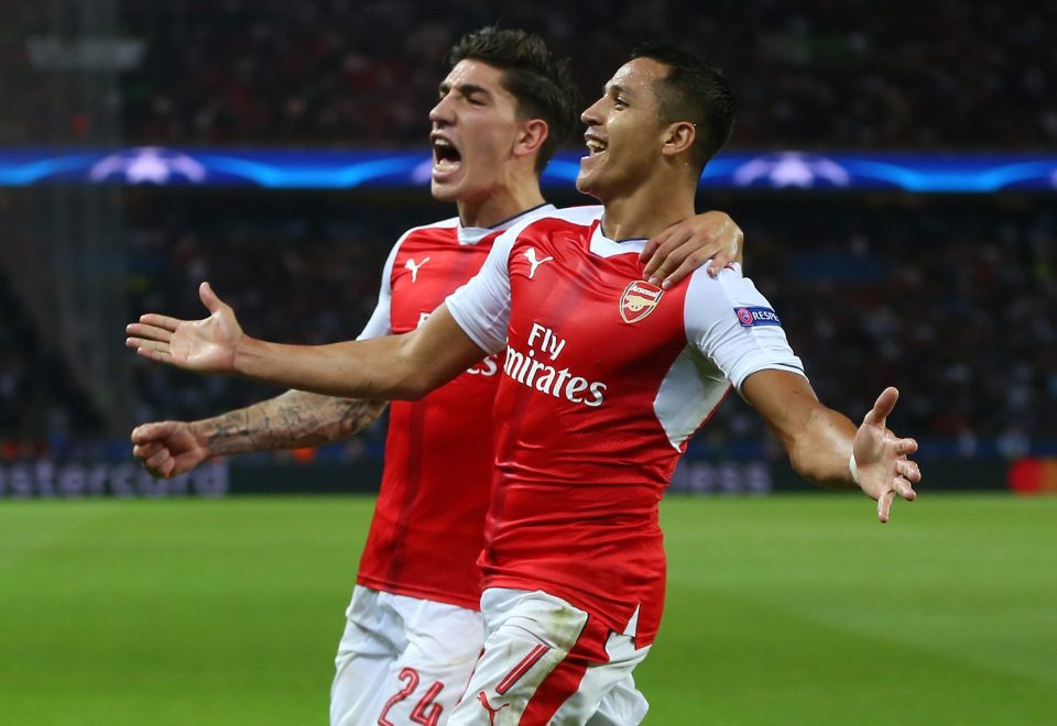 Sanchez netted equaliser in Paris this week