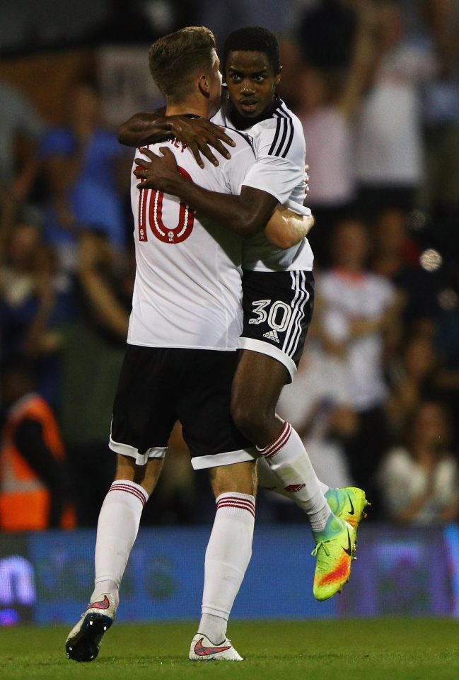  Ryan Sessegnon, 16, grabbed a last-gasp equaliser for Fulham against Burton