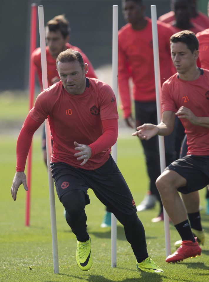  Wayne Rooney was left out the midweek Europa League tie with Feyenoord