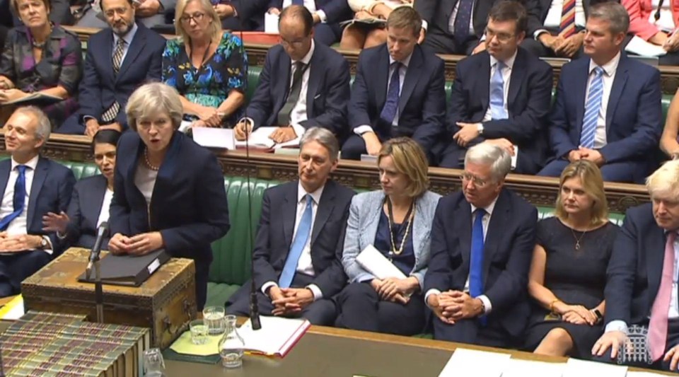  Worryingly for Mrs may she failed to get the Tor MPs behind her clapping