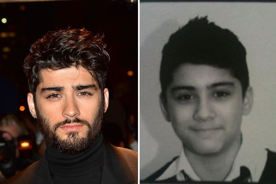 Zayn was never far from a stage playing Bugsy Malone in his school play