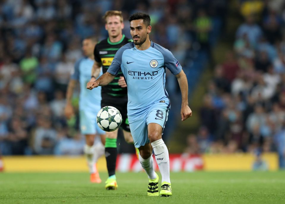  Ilkay Gundogan was left confused by supporters booing the Champions League anthem