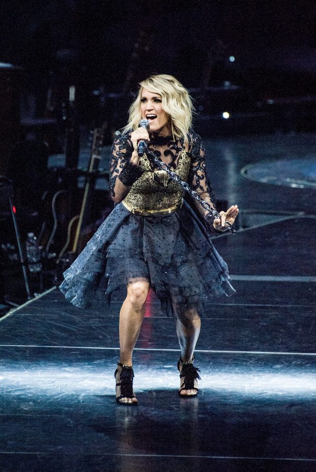 Carrie Underwood Performs At Staples Center