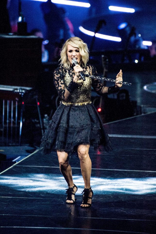 Carrie Underwood Performs At Staples Center