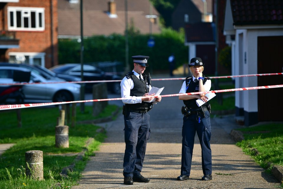  Emergency services were called to the East Finchley flat at about 6.25am today