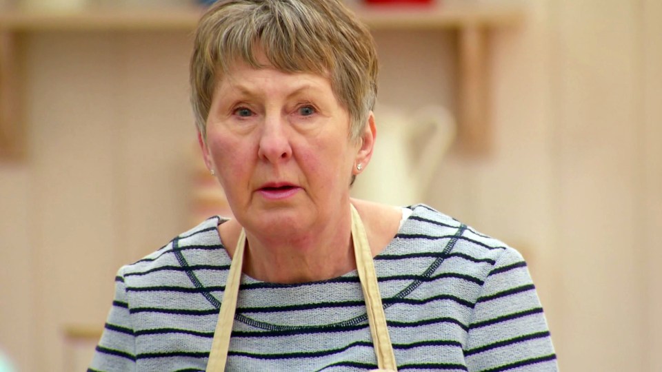  Val Stones became the latest victim of the show in pastry week