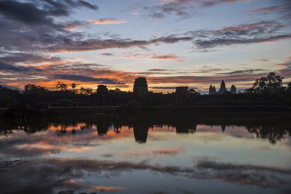  The Angkor Watt sunrise is just unforgettable