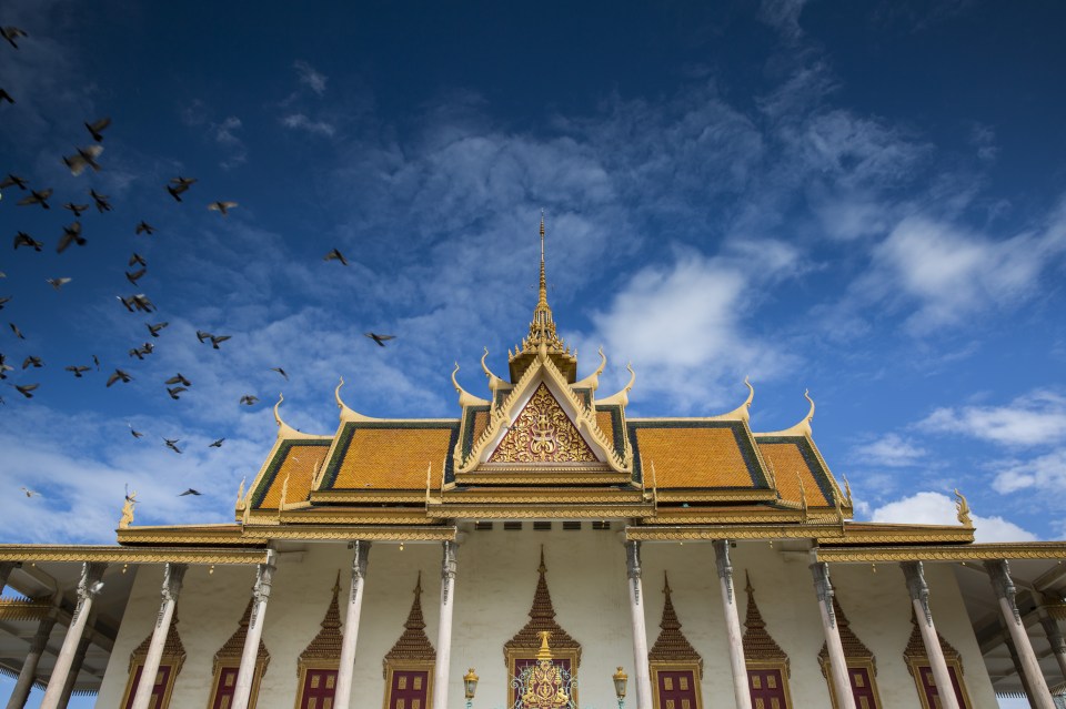  The stunning Royal Palace, Phnom Penh