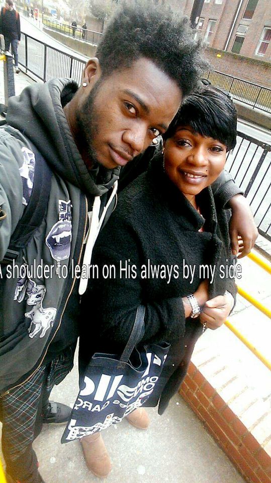  Bevely Ekofo with his mum Maymie Botamba who said she has lost her "life" and her "best friend"