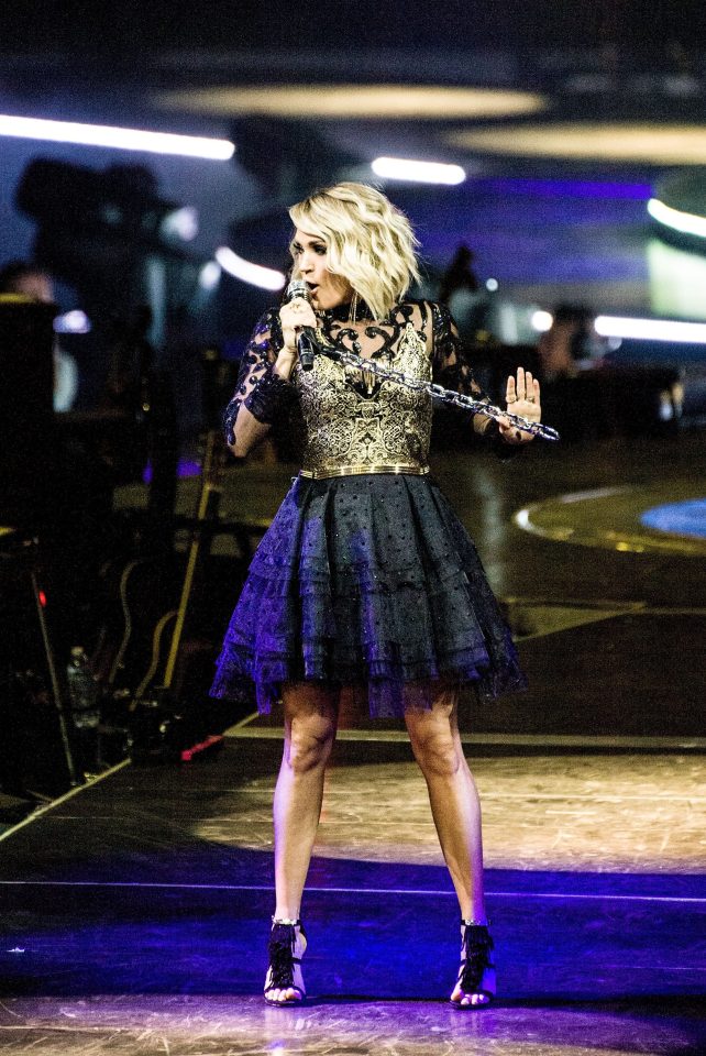 Carrie Underwood Performs At Staples Center