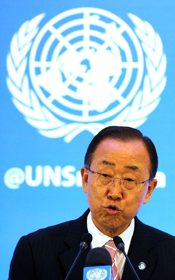  Under pressure ... outgoing UN secretary general Ban Ki-Moon will chair a summit on the migration crisis