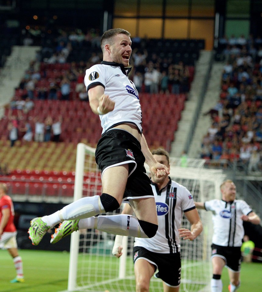 Kilduff leaps for joy after making his seven-minute cameo count