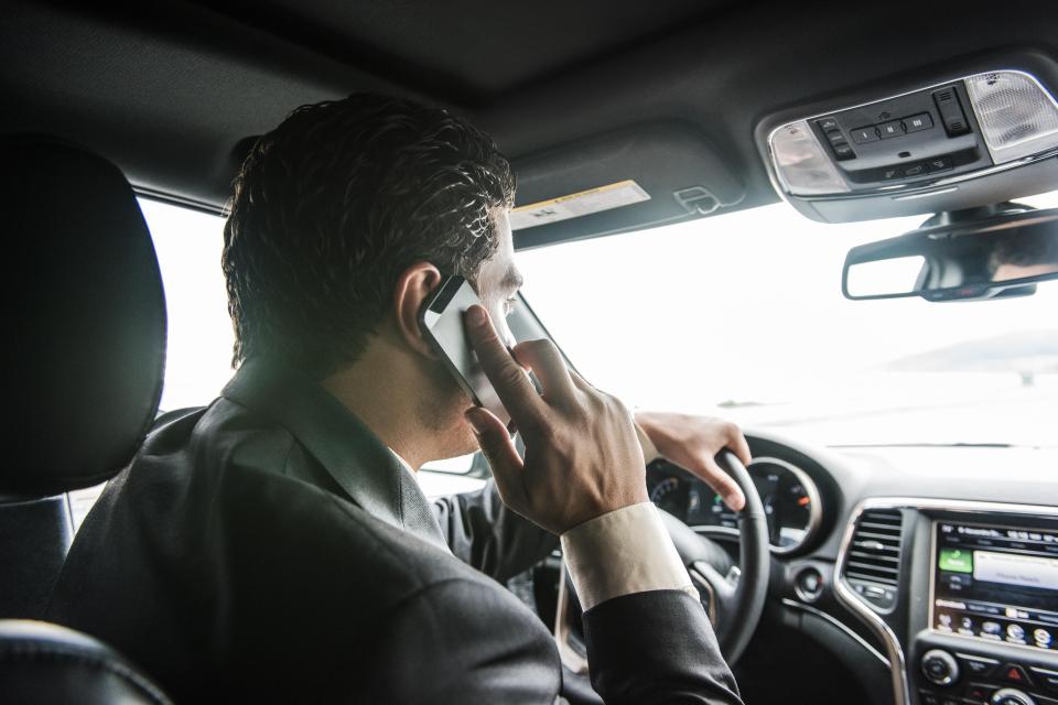  Punishment for using a phone while driving is to be doubled for drivers