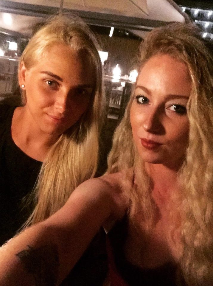  Molly-Louise Walsh (right) and her fiancée Molly Victoria Boudier (left) were among the 24 passengers hurt when the coach overturned