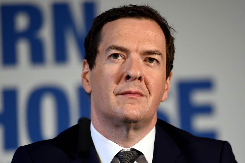 Former British Chancellor George Osborne