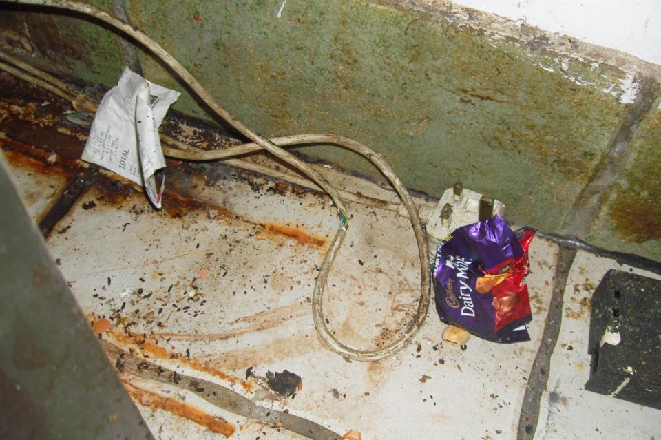  Mouse droppings were found behind the refrigerator in the kitchen as Singh was handed a hygiene prohibition order banning him from working with food for life