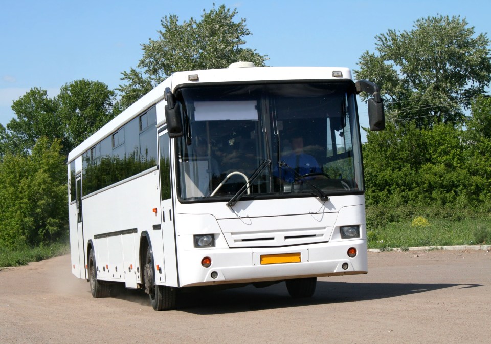  The immigrants boarded the bus somewhere in France and stayed hidden until the troops reached the UK