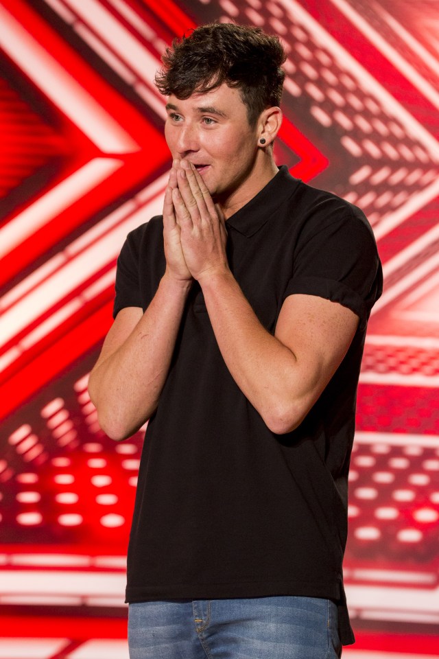  X Factor contestant Garry Greig has been forced to deny claims he’s a stripper