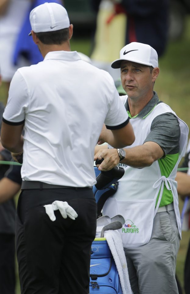  Elliott has caddied for Koepka for the past three years