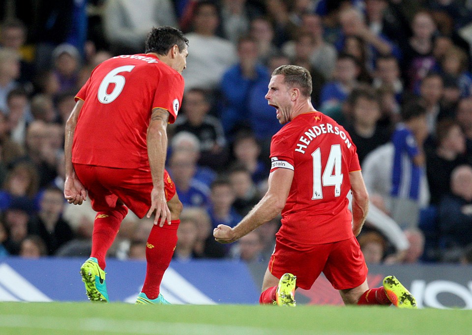  Jordan Henderson scored a cracker from outside the box when the sides met in September