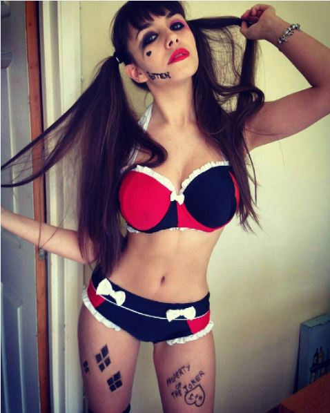  Soheila as Suicide Squad character Harley Quinn