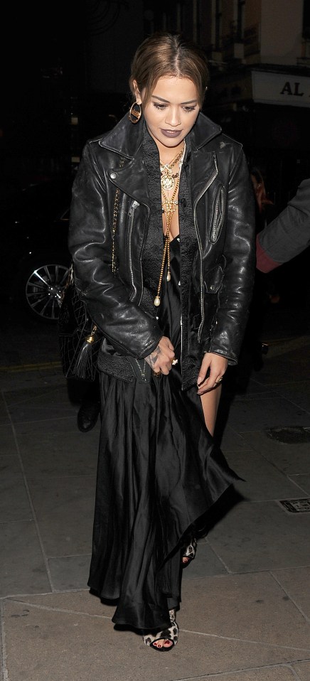  Night of a thousand stars ... Rita Ora was one of many celebs to join Kate on the guest-list for the glitzy affair