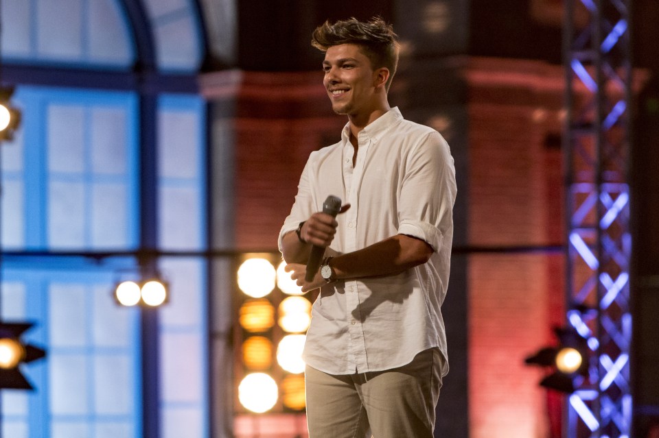  Matt Terry’s feet haven’t quite touched the ground after getting through bootcamp