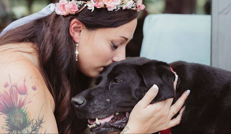  Charlie had been by the couple's side for years, and they refused to go ahead with the big day unless he was there too