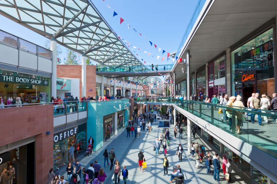  Liverpool One shopping centre