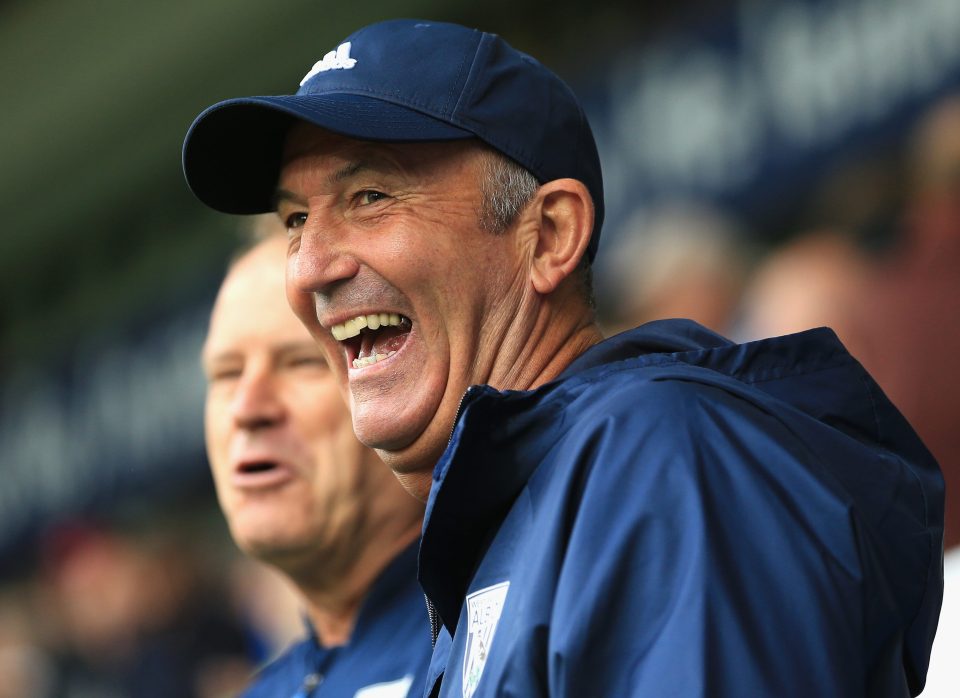  Tony Pulis was pleased to see West Brom romp West Ham 4-2 last weekend