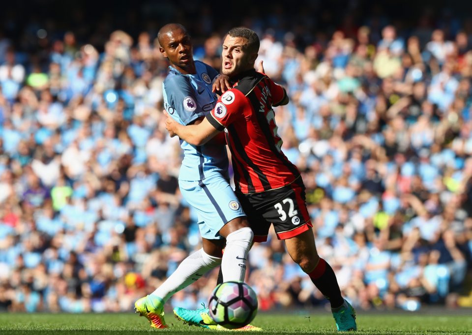  Jack Wilshere failed to impress in first Bournemouth start