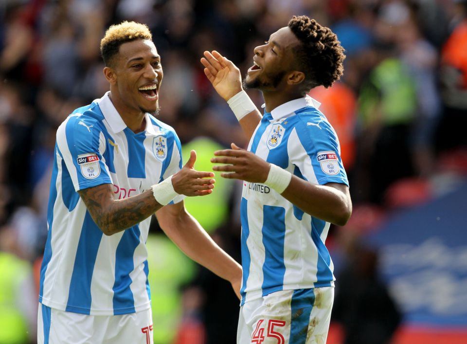  Kasey Palmer fired Huddersfield into a first-half lead against QPR