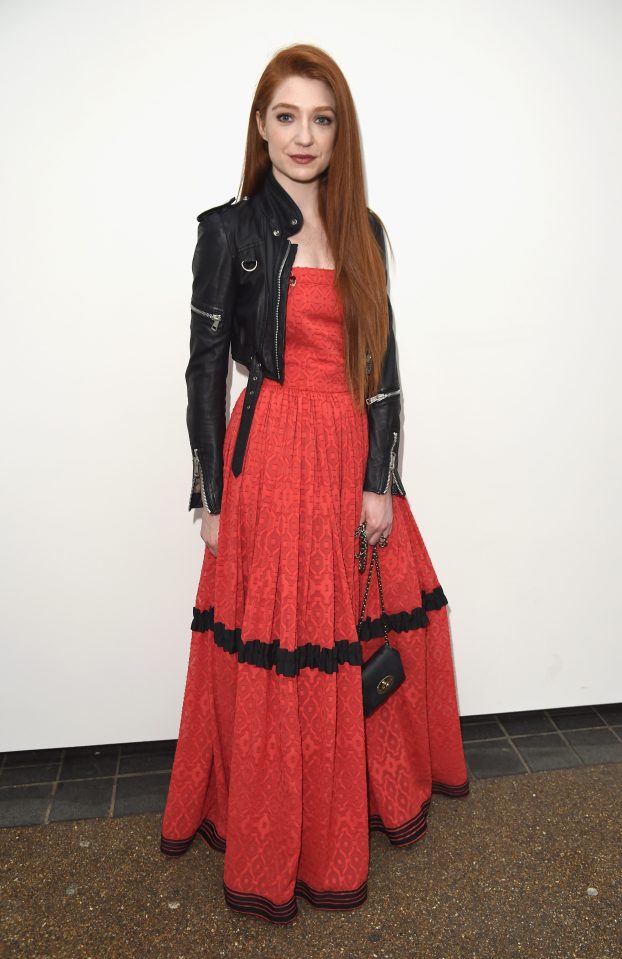  Former Girls Aloud star turned fashion icon Nicola Roberts wore this Spanish style dress with leather jacket