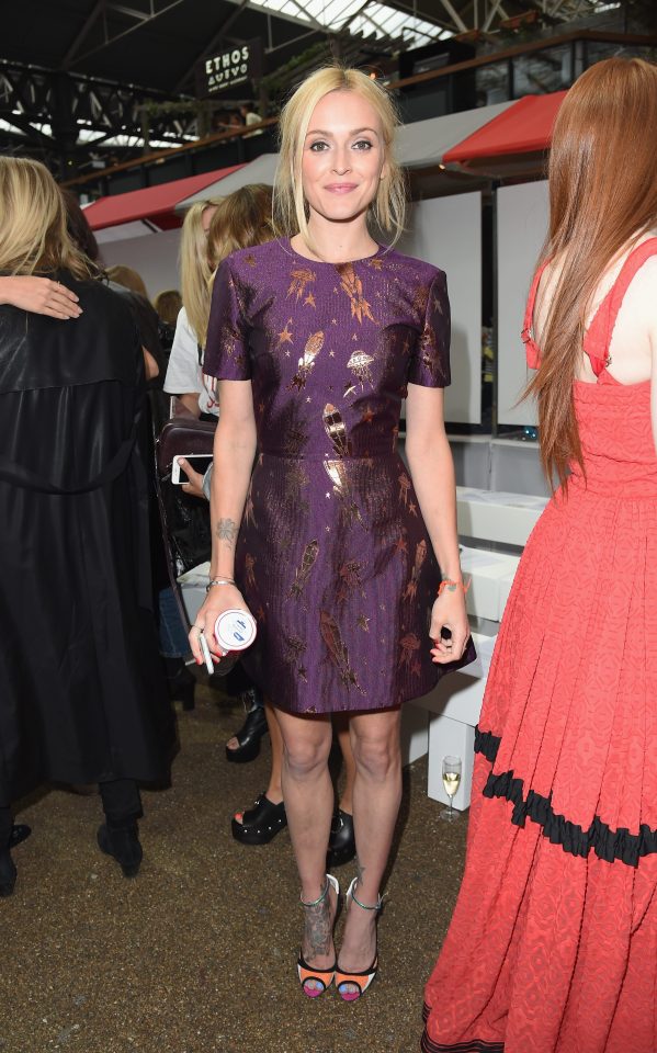  Mum-of-two Fearne Cotton looked stunning at the same show