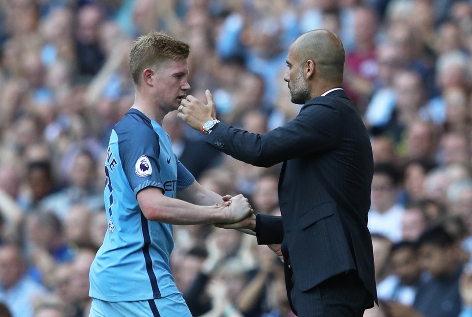  Pep Guardiola said that De Bruyne was like Man City's own Lionel Messi