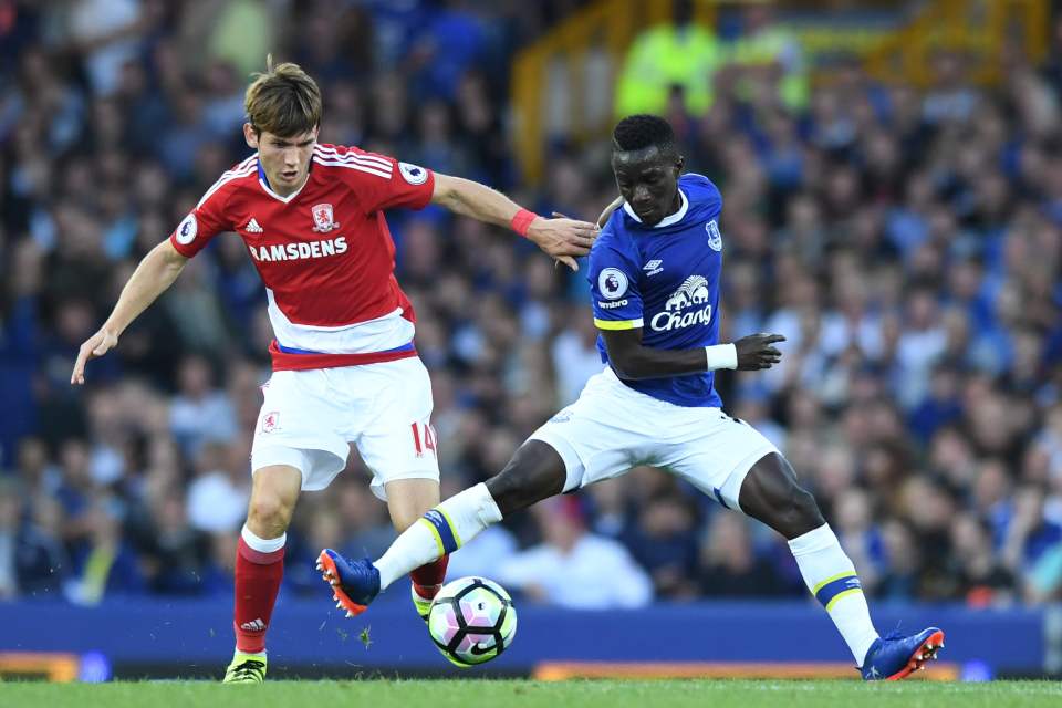  De Roon was part of the Boro side that were defeat at Everton on Saturday