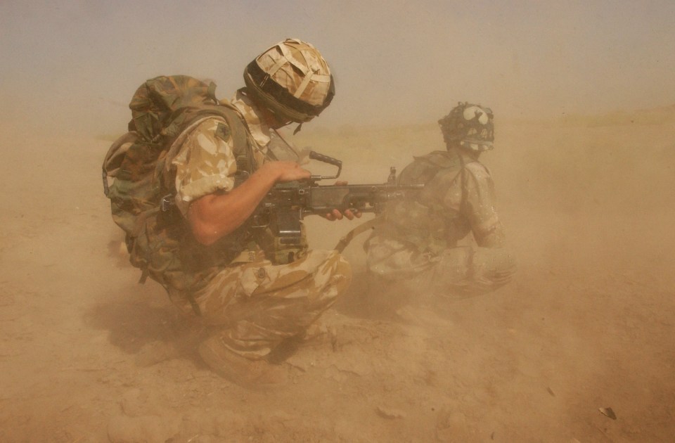 British Troops In Iraq