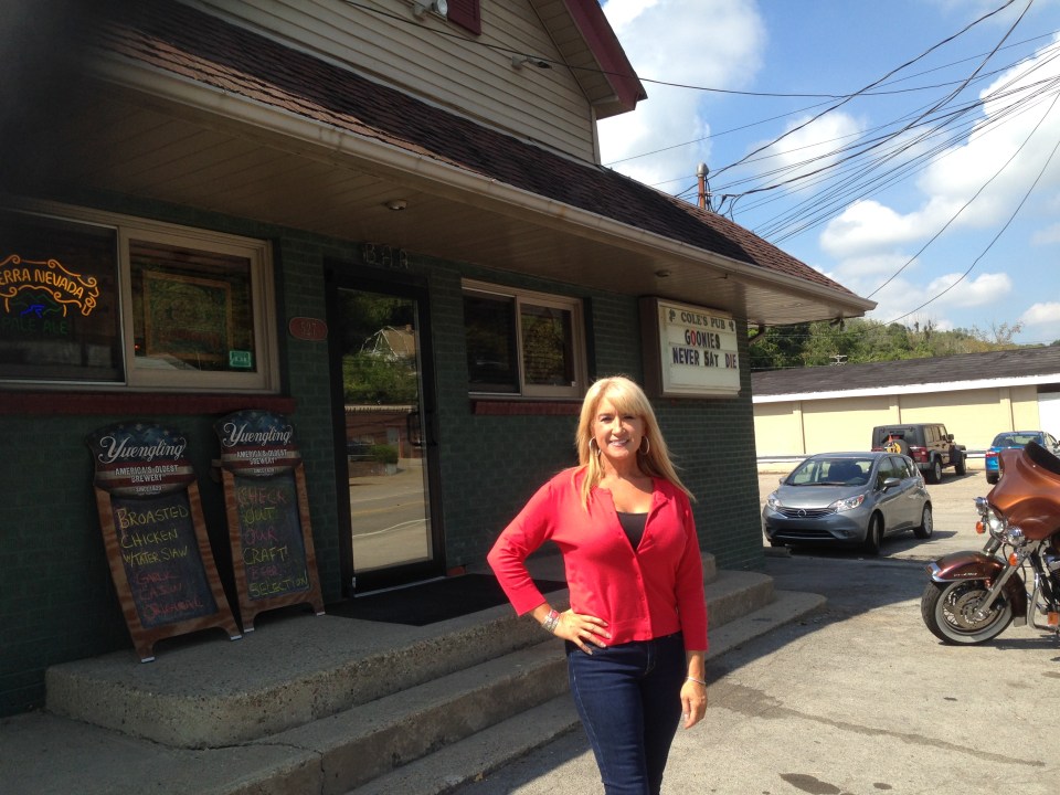  Kelly Cole owner of Cole's Pub, Pittsburgh agreed that the area has seen a financial boost with fracking