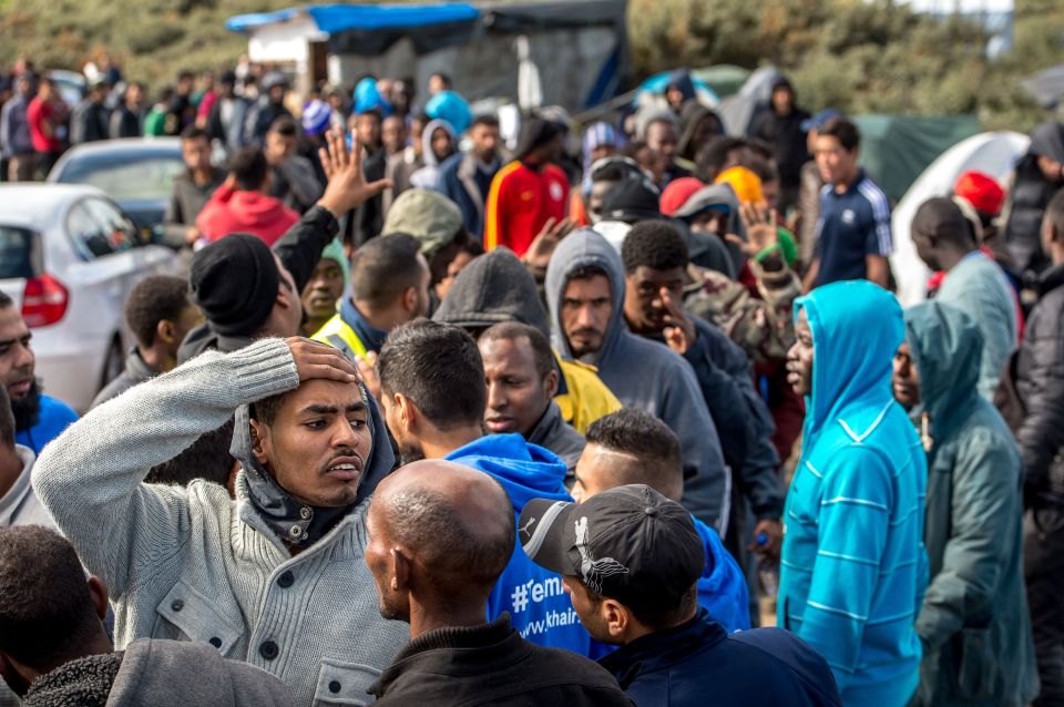  The migrant camp at the port of Calais has been the topic of heated debate, with Hollande now vowing to have it closed