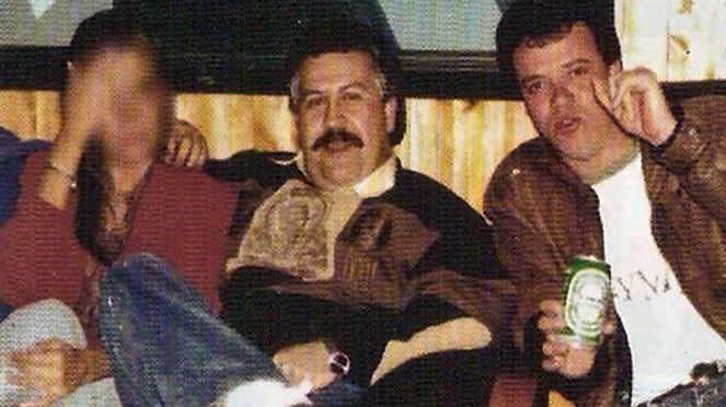  Escobar, pictured with hired assassin Popeye, amassed $30 billion during his reign in which some 7,000 people are thought to have died