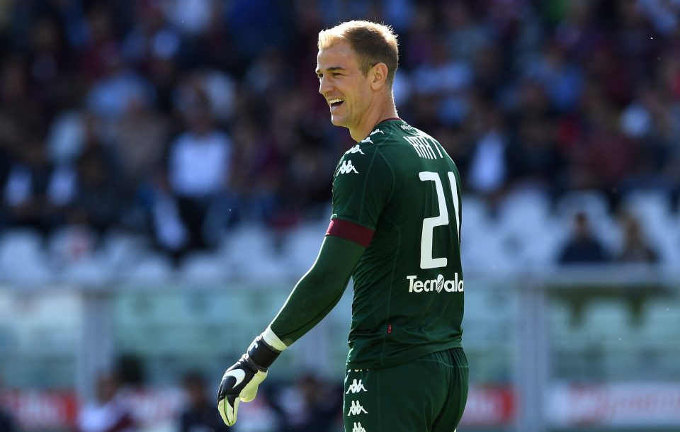  Joe Hart joined the Serie A side on loan from Manchester City last month