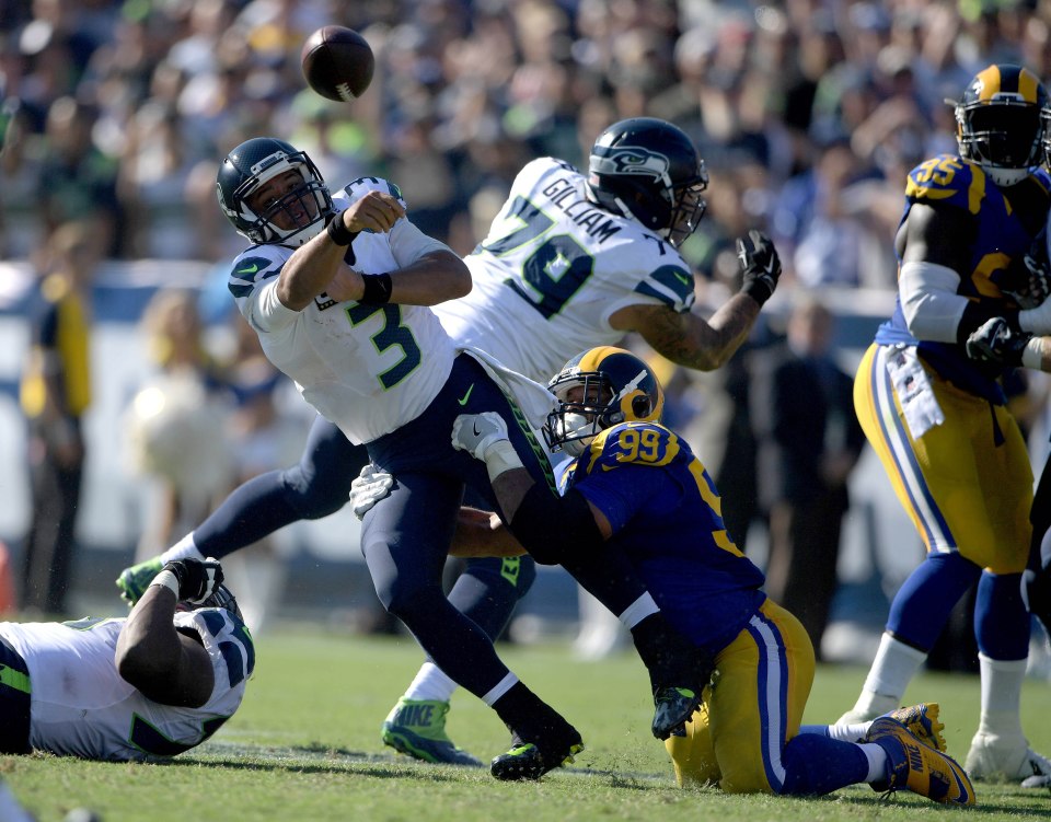 NFL: Seattle Seahawks at Los Angeles Rams