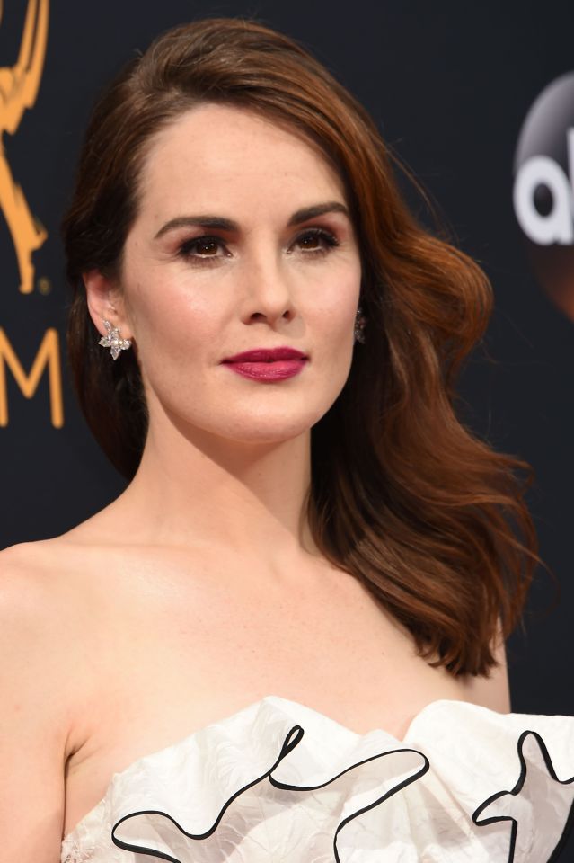  Michelle Dockery resembled Katherine Hepburn at the event